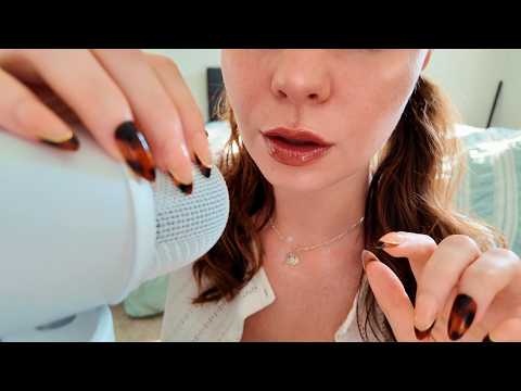 ASMR deep sleep in 20 minutes ✨ long nail tapping & scratching