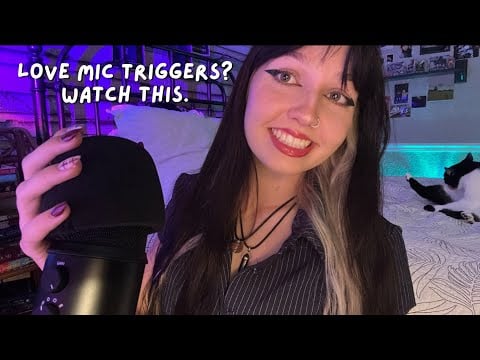 30 Minutes of ONLY Mic Triggers (Tingly Mic Scratching, Swirling, Gripping, and MORE)