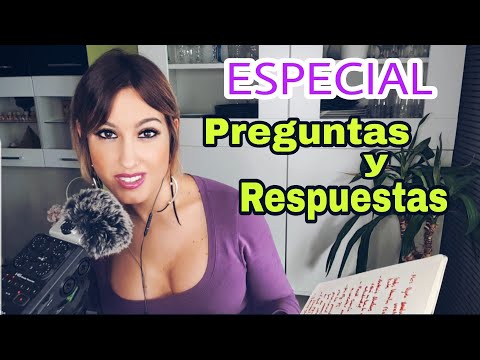 ASMR | 20 COSAS SOBRE MI ¡¡ESPECIAL PREGUNTAS Y RESPUESTAS!!💃 20.000 suscriptores