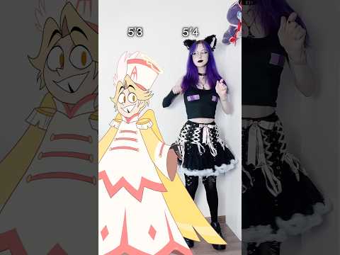 💕 Comment your fav Hazbin Hotel character! #hazbinhotel #hazbinhotelseason2 #cosplay