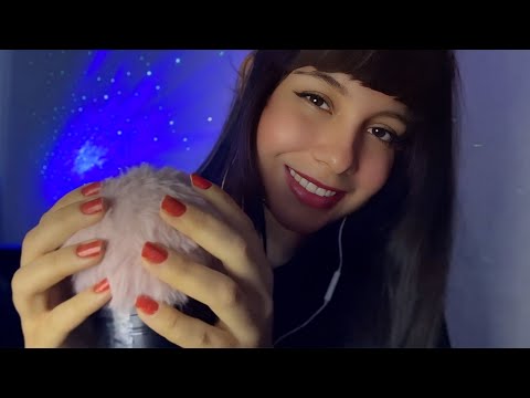 ASMR Cafuné no Mic ✨ Sons de Fita + Toques Visuais para Dormir