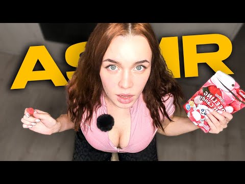 [4K USA ASMR] Sweet Crunch & Mouth Sounds 🍬 Real Candy, Rice Cakes & Chip Cravings | No Talking