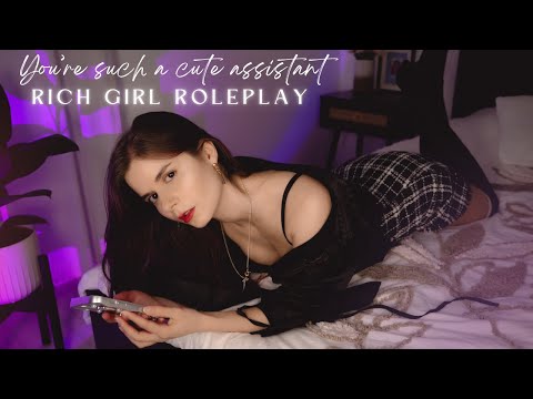 ASMR Rich Girl Roleplay - I’m Tired of This Life… I Want You!