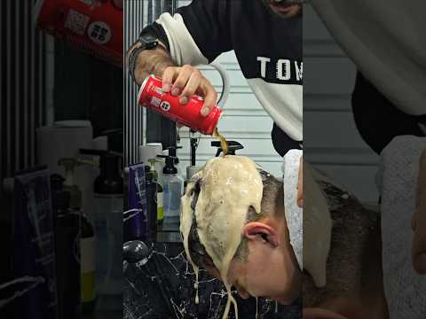 “Coca-Cola’s Perfect Effect on Hair / ASMR Skincare and Body Massage” #relax #asmr #massage #barber