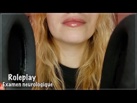 ASMR FRANÇAIS 🌸 ROLEPLAY MEDECIN "EXAMEN NEUROLOGIQUE" - (CRANIAL NERVE EXAM)