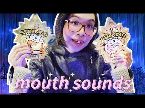 ASMR Try Melon & Milk Tea Pop Rocks With Me! - Ear to Ear Mouth Sounds & Whispering 🍈🧋