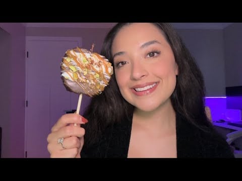 ASMR | Chocolate covered apples! 🍎🍏🍫