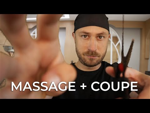 Coupe de cheveux RAPIDE & massage du cuir chevelu - ASMR
