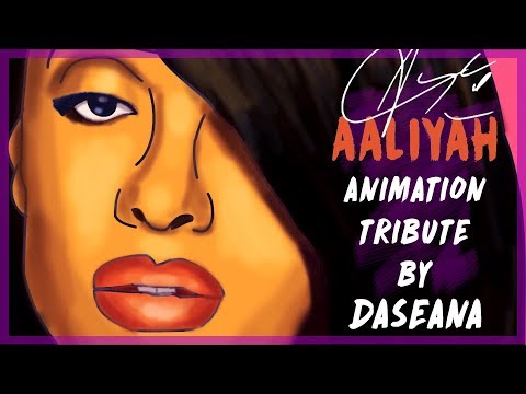 AALIYAH ANIMATION TRIBUTE ⎜SEANA SPARKLE // DASEANA♥