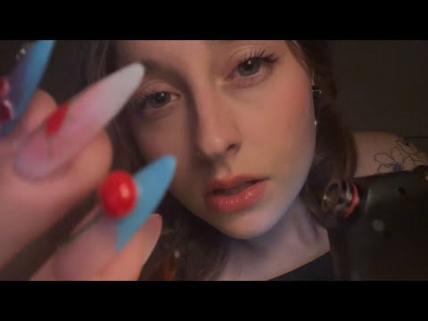 ASMR gentle yet intense personal attention (pure tascam mic touching)