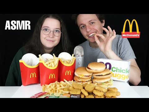 ASMR - MCDONALDS MUKBANG - german/deutsch