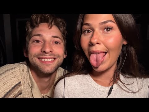 ASMR TONS Of Mouth Sounds With Special guest!!