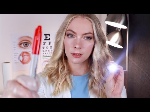 ASMR Medical Orbital Eye Exam (New Zealand Accent, Light Triggers, Personal Attention)