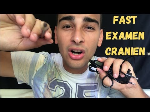 ASMR Examen Cranien Roleplay (Fast)