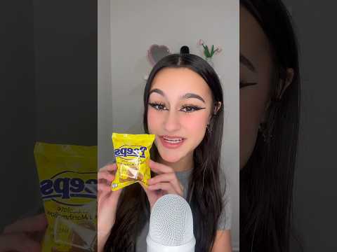 ASMR| Trying PEEPS chocolate!? #asmrsounds #asmr #asmreating  #shortsfeed #shortsvideo #shorts