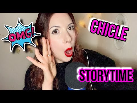 ASMR Masticando Chicle + Storytime: “A la Prima se le Arrima” 😦 2/2