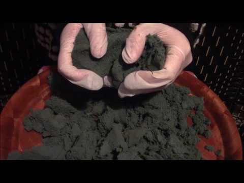 Asmr - Playing with Floral Foam  Wearing Latex Gloves - Inspired by fast ASMR - Satisfying & Tingly