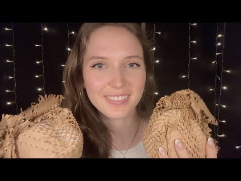 ASMR Helping You Unpack After A Move 📦 (paper crinkles, tapping)