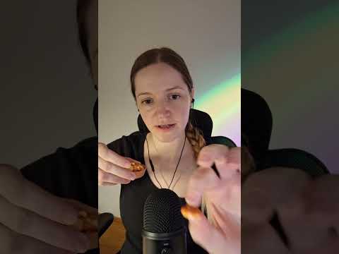 ASMR tingly roleplay - coffee and bread for you - mouth sounds -  #shorts