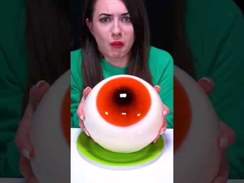 ASMR Giant Gummy Eyeballs Mukbang #shorts