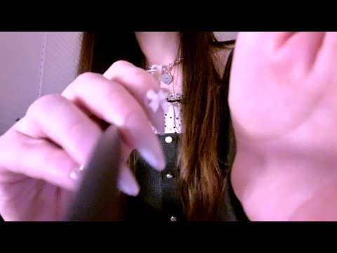 ASMR ☾⋆:*･ﾟ loud & DIRECT camera touching + doing your makeup! (no talking) ~ very intense sounds