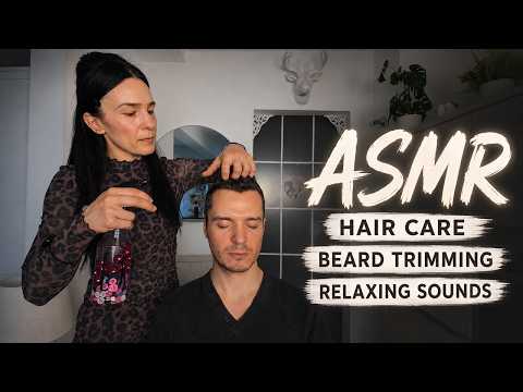 Relaxing Hair Session & Beard Treatment ASMR