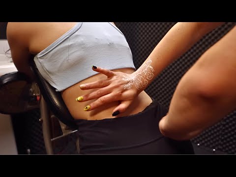 ASMR FEMALE BACK MASSAGE & CRACK BY MELEK