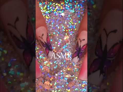 ASMR Reversible Sequins Scratching ❤️ #asmr #shorts