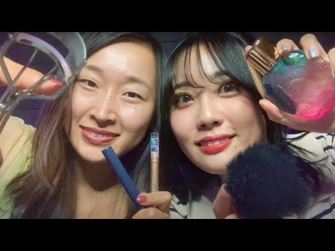 we give you a makeover🥰 ASMR with @benio_ASMR
