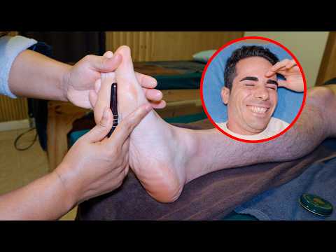 ASMR: $8.50 Thai Foot Reflexology Massage in Pattaya | Plantar Fasciitis Relief