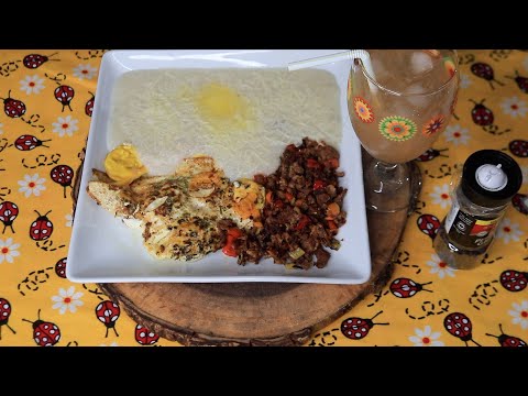 LOADED GRITS FRESH APPLE JUICE ASMR EATING SOUNDS
