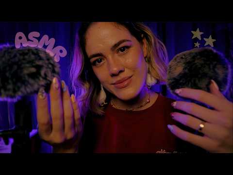 ASMR | sussurros de orelha a orelha (ambiente escuro para dormir) 🌙