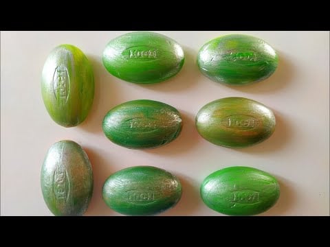 Dry Soap carving ASMR\ relaxing sounds\ No talking. Satisfying ASMR video\ Cutting soap
