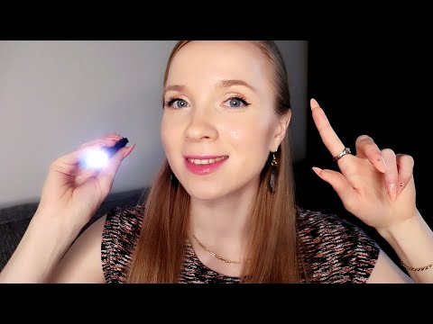 ASMR SUOMI Seuraa Mun Ohjeita (Silmät kiinni ja auki) 🔦Follow My Instructions 😉