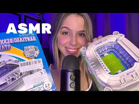 ASMR MONTANDO O ESTÁDIO DO REAL MADRID