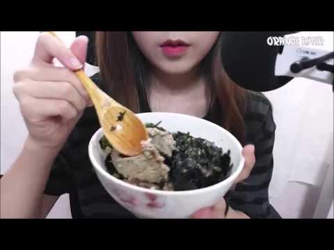 ASMR 대게딱지장 이팅사운드 편의점 먹방 Snow crab bibimbap No Talking Eating sounds mukbang