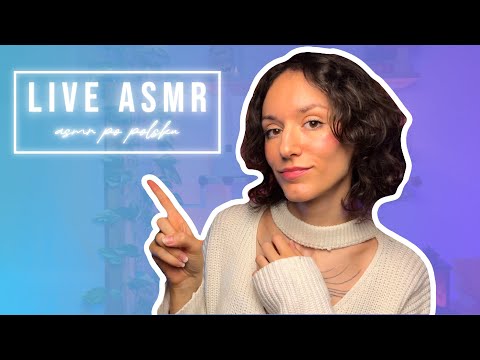 LIVE 🔴 wieczorna klinika zasypiania 😴 ASMR po polsku