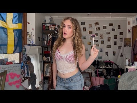 i do your makeup & talk about self care | Morning Positivity Personal Attention ASMR grwm {slay💖}