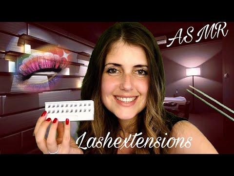 ASMR deutsch | Du bekommst eine Wimpernverlängerung | UP CLOSE PERSONAL ATTENTION ROLEPLAY (german)