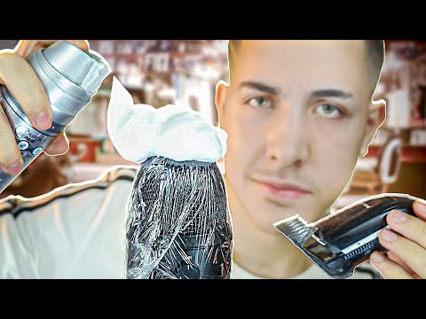 ASMR BARBEARIA – Fazendo sua barba até você *DORMIR*!