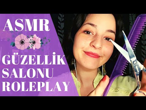 Güzellik Salonu Roleplay | Kuaför&Cilt Bakımı Roleplay | ASMR Türkçe | 💜 Anneler Günü Özel 💜