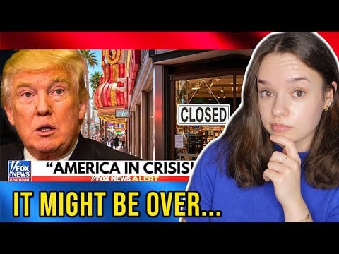 Dutch Girl Reacts to USA Tourism Collapse: MAJOR Decline In Tourists