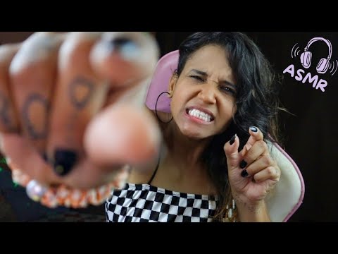 ASMR tirando sua energia negativa AGRESSIVAMENTE     🤏😖