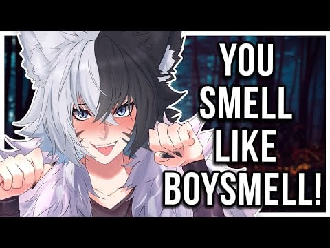 ASMR Roleplay | Femboy Werewolf Gives You Sniffas 🐺