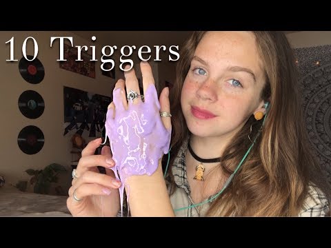 ASMR 10 Triggers to Help You Sleep