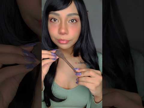 COMENDO SEU ROSTO COM COLHER DE PAU, EATING YOUR FACE, wooden spoon #ASMR