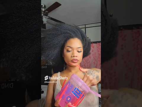 ASMR Hair brushing and styling 😳😱 #hairstyle #tutorial #hair #asmr  #shorts #hairtok #fast