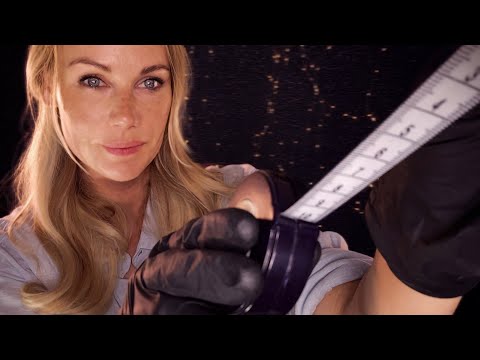 ASMR Measuring you | Deep Ear Attention & Breathy Whispers