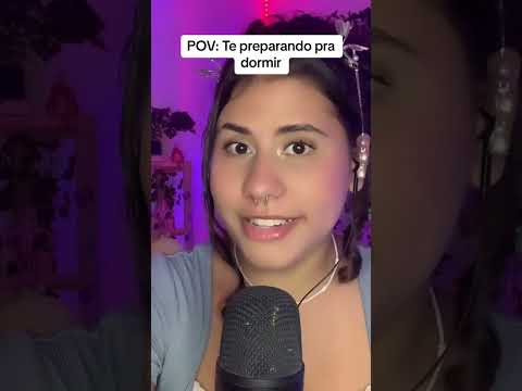 Posso te preparar pra dormir? #asmr #humor #asmrtingles #relaxing #asmrtriggers #asmrvideos #dormir