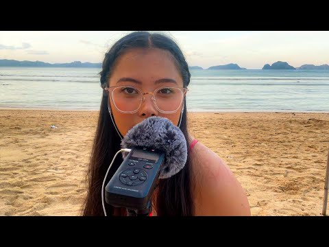 [ASMR] Beach Rambles and Meditation 🌴🌊